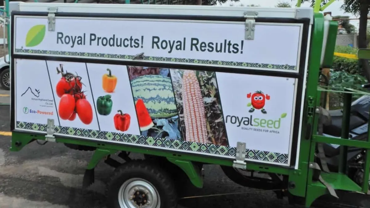 Royal Seed Mobile Tuktuk Shop