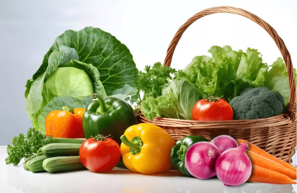 Fresh Produce Display – Premium Quality Vegetables from Royal Seed