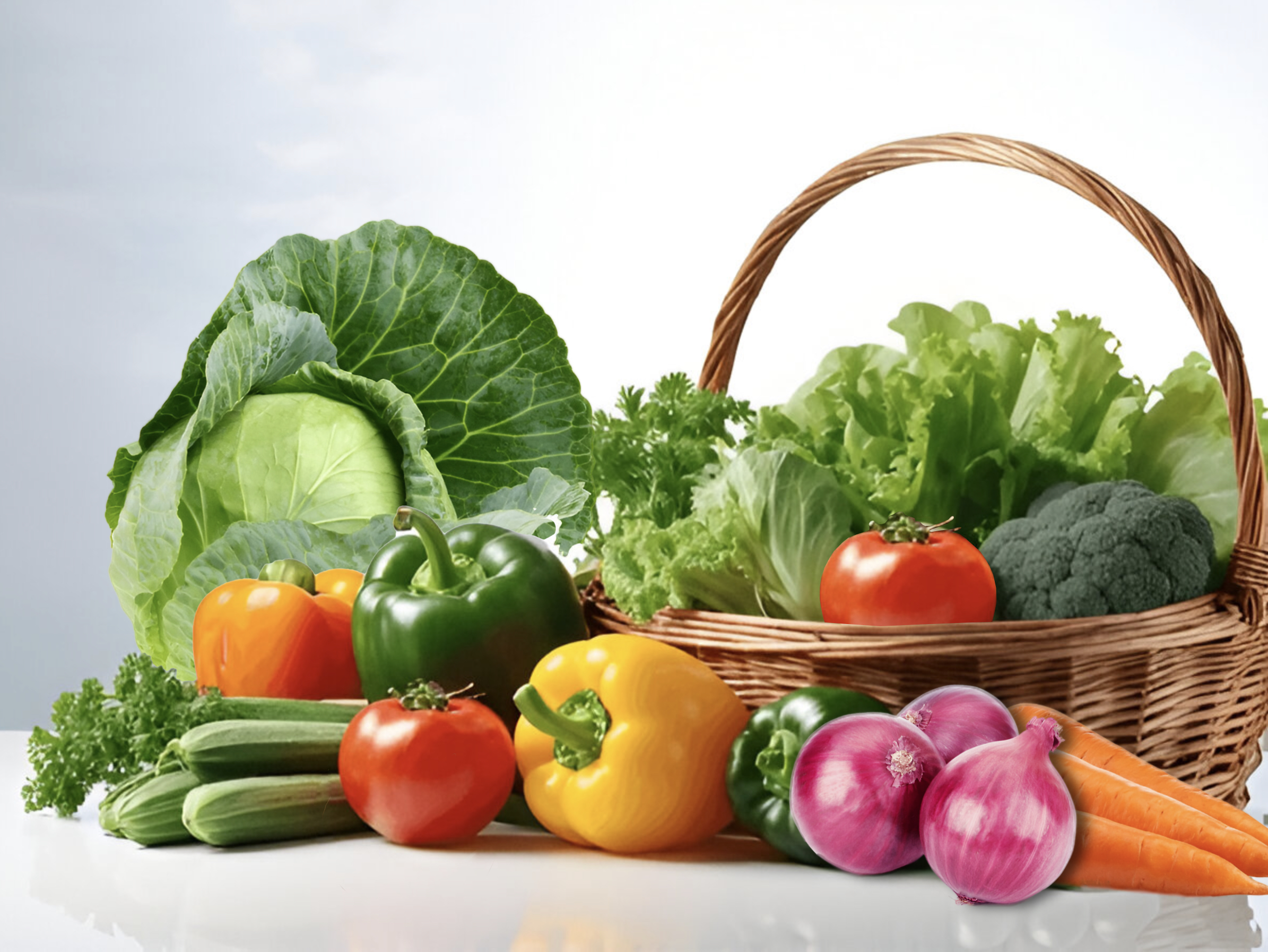 Fresh Produce Display – Premium Quality Vegetables from Royal Seed