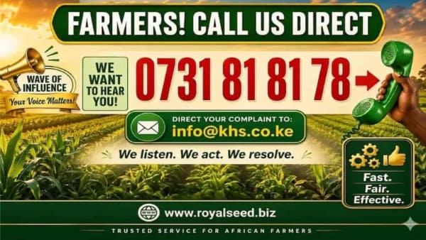 Royal Seed Complaint Number